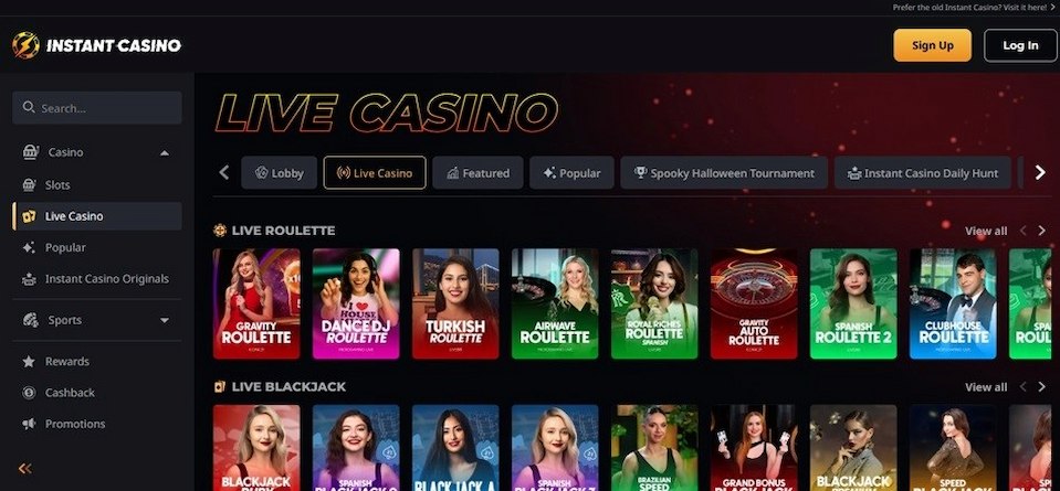 Instant casino